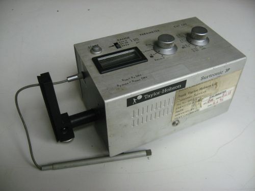 Taylor Hobson Surtronic 3P Surface Measuring Gage Profilometer DS10