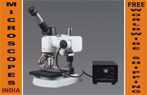 600x Compact Metallurgical Metallography Microscope w Heavy Base &amp; XY Stage