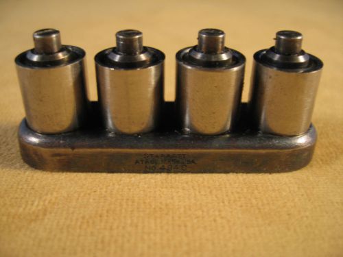 L S Starrett No. 494C Toolmakers Locating Buttons - Vintage Machinist Tools