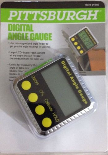 Pittsburgh digital angle gauge for sale