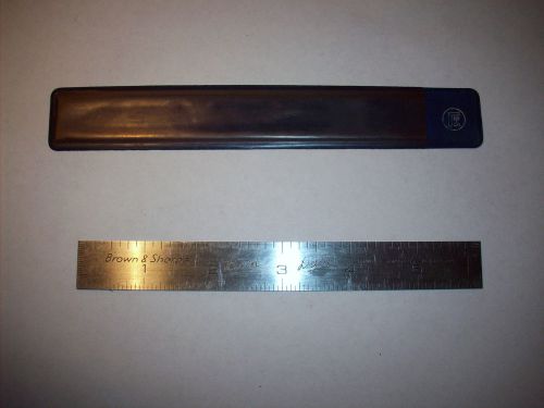 1 - Brown &amp; Sharpe No. 312-604 Stainless Tempered 6&#034; Rule