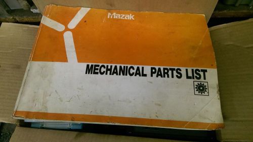 Mazak V414 Mechanical Parts List
