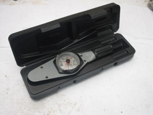 Sturtevant Richmont dial torque wrench Model MD50I , 1/4&#034; drive