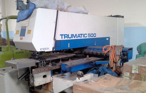 Trumpf trumatic 500 turret punch for sale