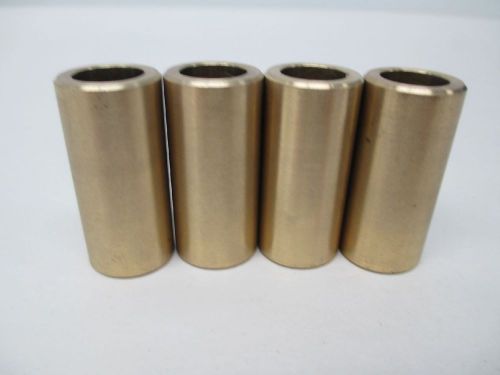 Lot 4 new brass 1/2x3/4x1-9/16in bushing d332397 for sale
