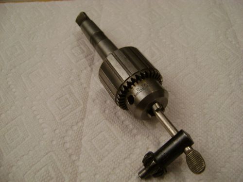Jacobs 2A Drill Chuck on #2MT Shank  capacity 0-3/8&#034;