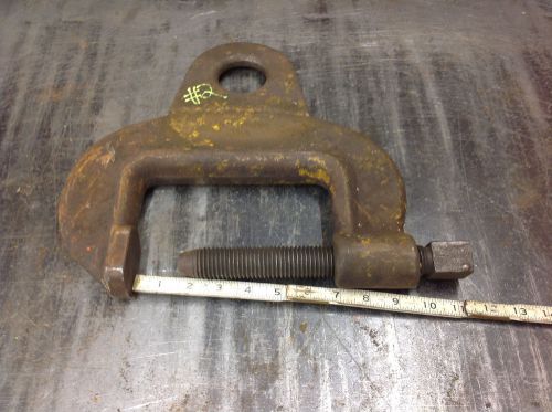 Armstrong no. 6&#034; crane bridge c-clamp  w/lifting ring free shipping lot#2 for sale