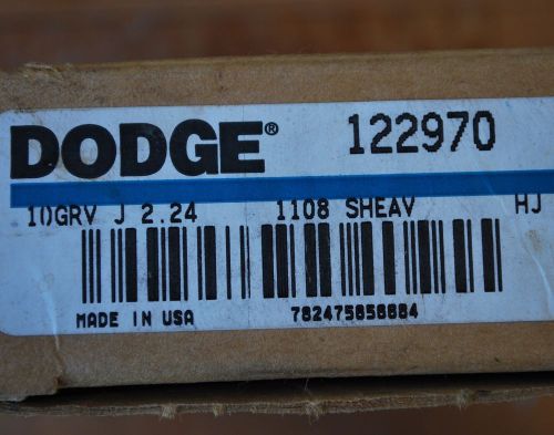 Dodge 122970 Taper Lock Poly-V Sheave - NEW