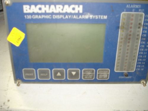 BACHARACH 130 GRAPHIC DISPLAY/ ALARM SYSTEM, COMES W/ 30 DAY WARRANTY