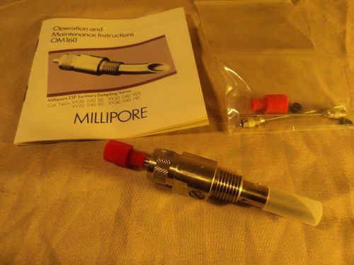 (1) Millipore YY20040S0 1/4&#034; SS ESP Sanitary Sample Valve