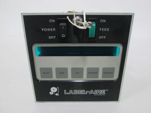 New label aire 7465627/54/55/60/81 c/e display control assembly labeler d326084 for sale