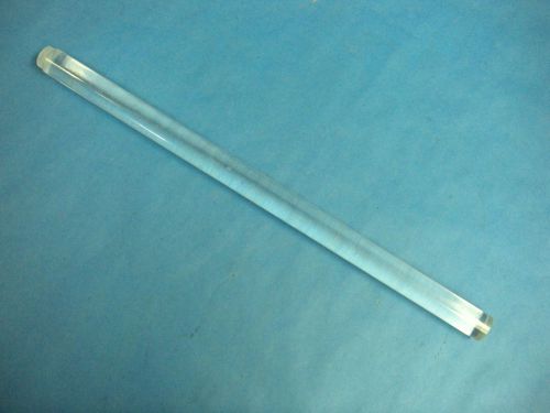 Lab plexiglass acrylic clear rod 18-3/4&#034; for sale