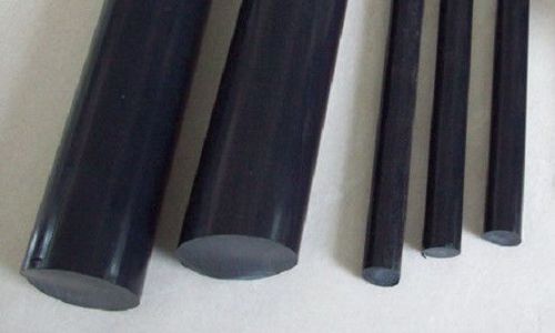 Teflon 15% graphite filled rod - .750&#034; dia x 72&#034; long (nominal) for sale