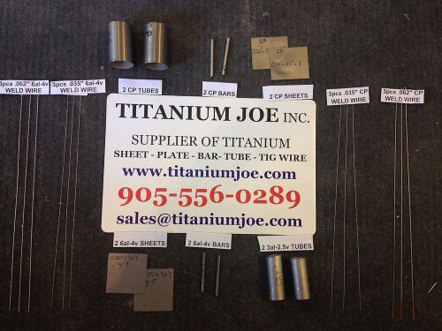 Titanium welding practice kit for sale