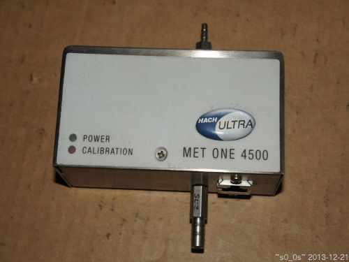 Hach ultra met one 4500 4503 0.3?m 2ch remote airborne air particle counter for sale