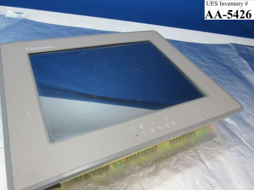 XyCom Automation Viewtronix XT1502T-CU17 Flat Panel Touch Display sold as is