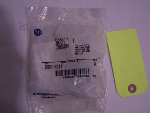 Allen Bradley 800T-N314 Padlocking Attachment . Unused from old stock. ab2