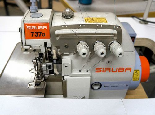 Siruba 737q direct drive 3-thread industrial serger overlock sewing machine -new for sale