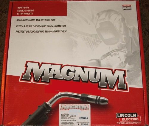 New in box Lincoln Magnum K3081-2 Semiautomatic MIG Welding Gun [L16051-1]