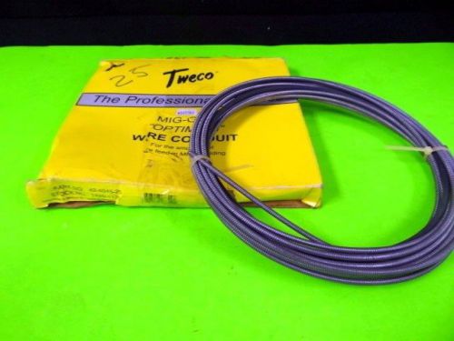 Tweco 42-4045-25 conduit wire, 25 foot, 0.04 - 0.045 , for use w/ all guns, new for sale