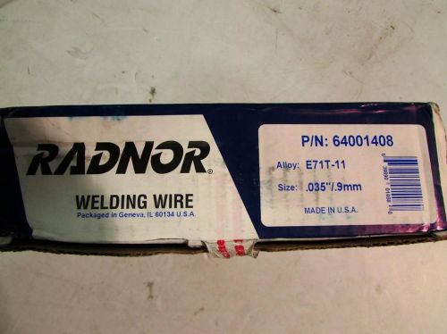 Radnor.035  71T-11Shielded Flux Core Carbon Steel Tubular Welding Wire 10# Spool