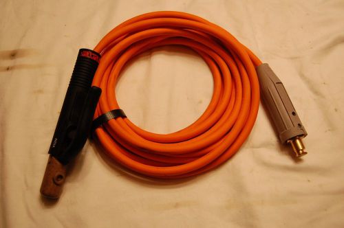 25 Ft. #2 AWG Welding Lead with Electrode Holder and Connector