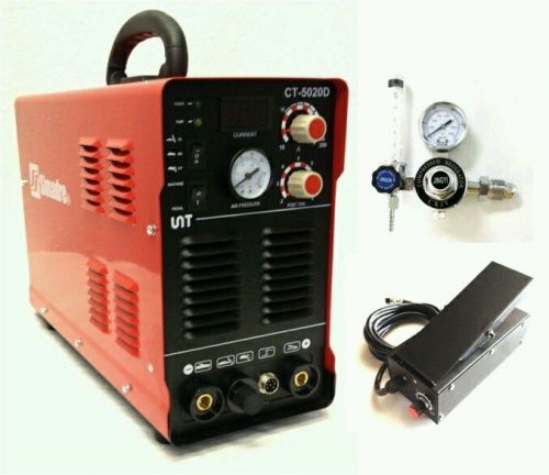 Simadre ct5020d 50amp plasma cutter 200amp tig arc mma welder ft pedal argon reg for sale
