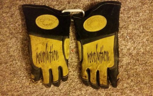 Caiman mig and stick welding gloves size large for sale