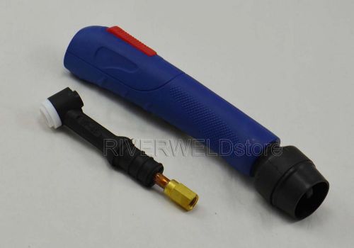 WP-9F SR-9F TIG Welding Torch Head Body Flexible,Euro style ,Air-Cooled,125Amp