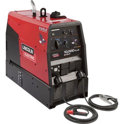 Lincoln electric k2343-2 eagle 10,000 plus dc arc welder/ac generator - 225 amp for sale