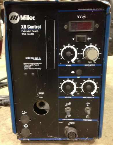 Miller xr control extended reach push-pull wire feeder mig welder for sale