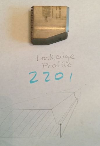 2201 Shaper Cutter Lockedge, Profile