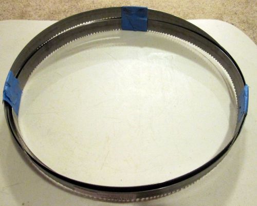 USED 132 INCH CIRCLE BAND SAW BLADE 1&#034; WIDE 5 T/IN 1/8&#034; TALL