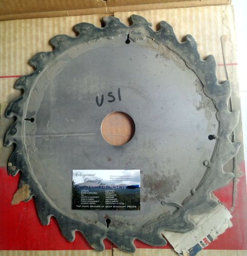 Sawmill saw blade 12&#034; w 1-3/4&#034; arbor for industrial sb14 for sale