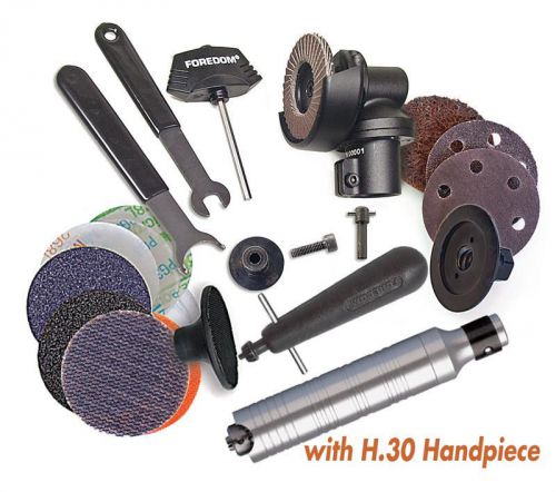 Angle grinder foredom ak69130 2&#034; grinder kit with #30 handpiece + accessories for sale