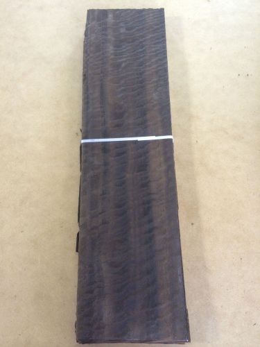 Wood veneer fumed eucalyptus 5x21 22pcs total raw veneer  &#034;exotic&#034; feu5 10-21 for sale