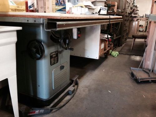 Delta 3hp , single phase table saw for sale