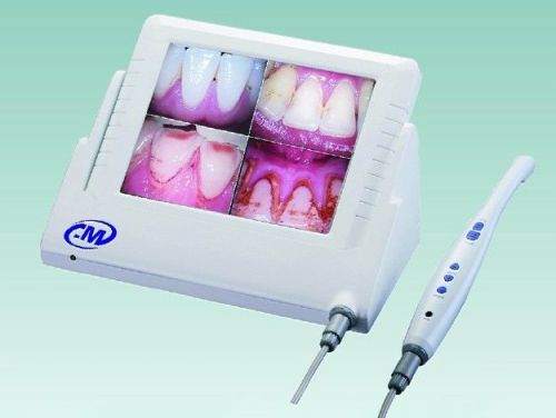 Dental Digital Wired Intraoral Camera Imaging 8inch LCD Monitor CCD USB Video