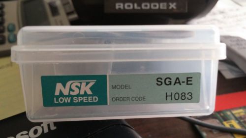 NSK Micro Surgery 20 degrees Angle Handpiece, Model SGA-E, Order Code H083, 1:1