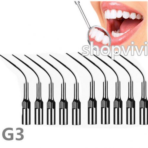 10pcs dental scaling tips compatible ems/woodpecker scaler g3 for sale