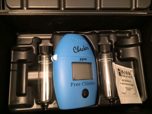 Hanna instruments hi 701 free chlorine checker free ship to usa w/ case for sale