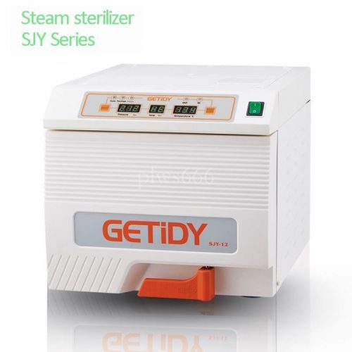 New Dental Steam Sterilizer Autoclave Getidy Class B 12L SJY-12