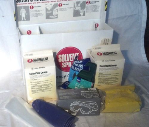 Fisher Scientific Solventant spill Lab Emergency Spill Kits 18-061B