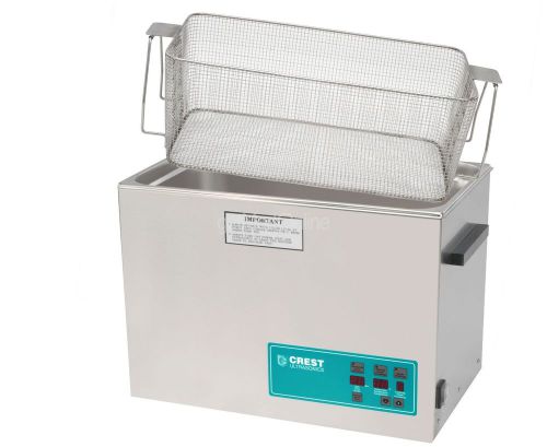 NEW ! Crest CP2600-D Ultrasonic Cleaner 7Gal.TIMER+HEAT+DEGAS+COVER+BASKET