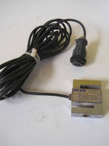 Nikkel S Type Load Cell Model:NS-2.5K 2500 lb Weight: 3 lbs Used 30 day warranty