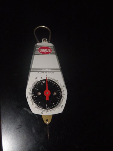 New OLD STOCK OHAUS Hanging Dial Spring Scale 9oz 250g Lab Education Model 8011