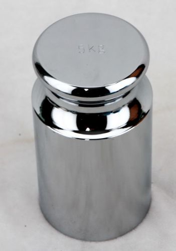 5 kg cast iron calibration weight - oiml-m1 for sale