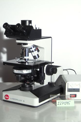 Very rare leitz (now leica) laborlux-s nomarski dic photomicroscope....high end for sale