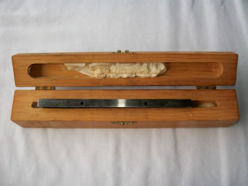 MICROTOME KNIFE BLADE 185mm CL STURKEY A772 with Wood Box EUC
