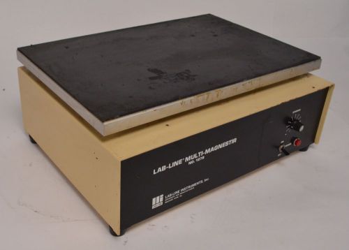 Lab-line multi-magnestir no. 1278 labline stir plate stirring 100-1200 rpm for sale